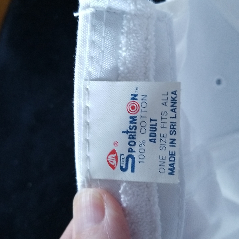 🧢YA SPORTSMON WHITE BASEBALL CAP - Picture 5 of 5